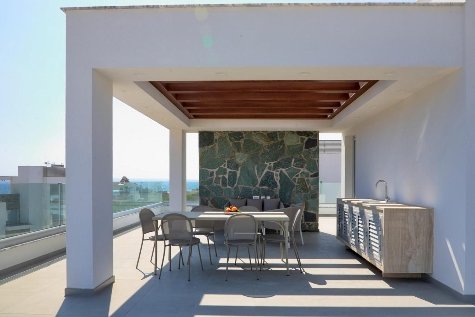 Beachfront Luxury Villa Idania 아이아 나파 외부 사진