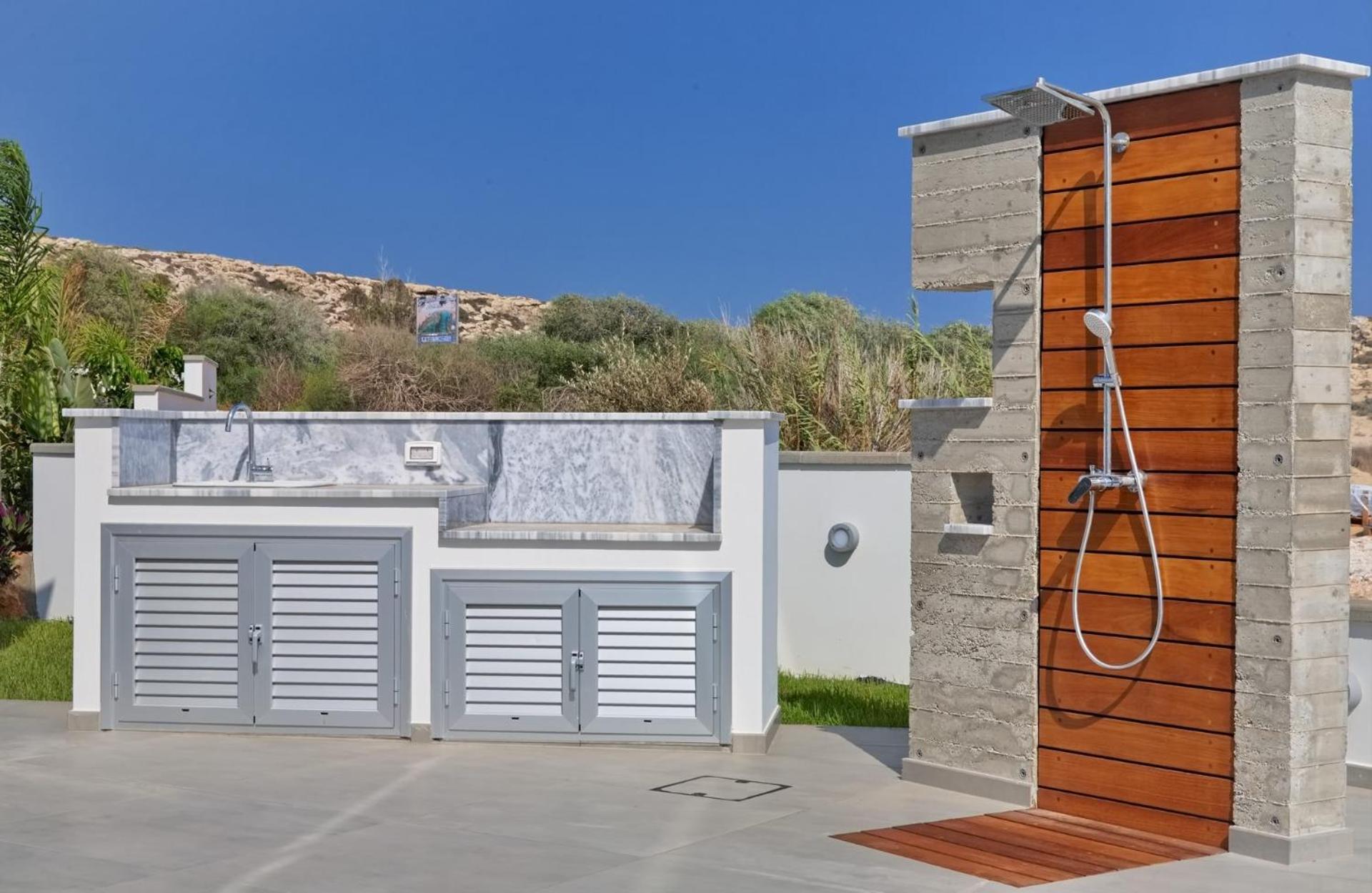 Beachfront Luxury Villa Idania 아이아 나파 외부 사진