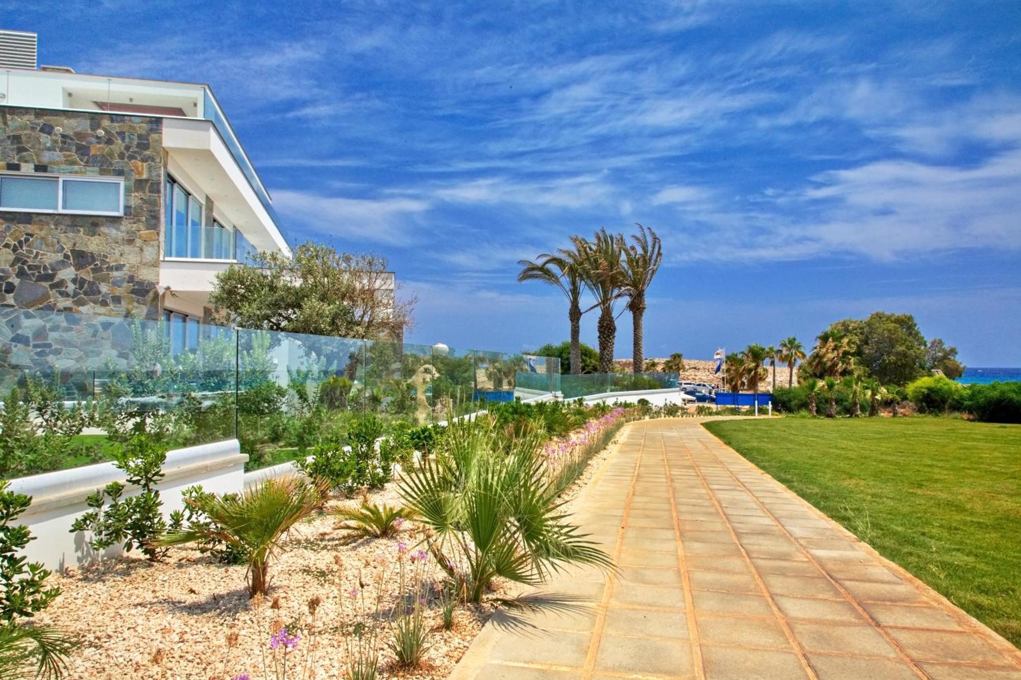Beachfront Luxury Villa Idania 아이아 나파 외부 사진